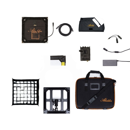 [MM-1-KITG] Aladdin - MOSAIC MINI 1x1 Gaffer Kit with Lumenradio