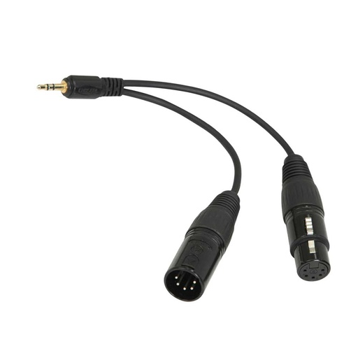 [MM-YDMX] Aladdin - Câble DMX Y Jack 3.5mm vers XLR 5Pin 