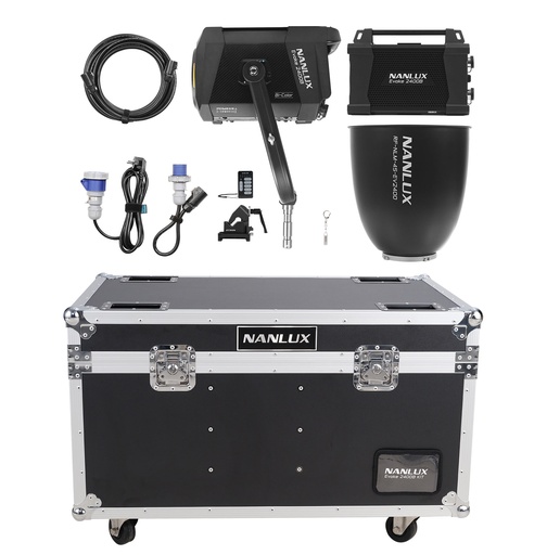 [Evoke-2400B-KIT] Nanlux - Evoke 2400B KIT Flight Case Kit with Reflector 45°