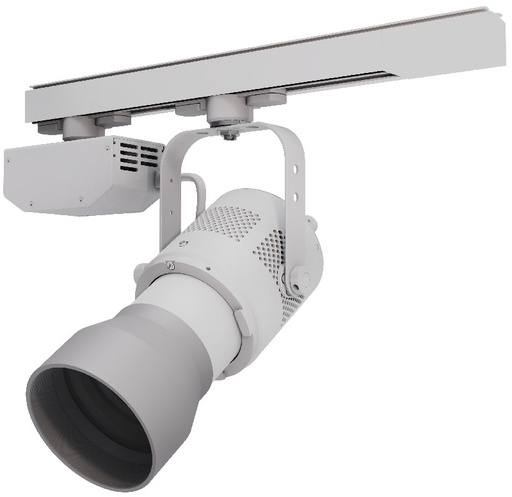 [FLXP3S-CLR-WH-TOX-PSP-EU] Fiilex - P3S Spot Light (20°) pour rail, RGBWW, Blanc