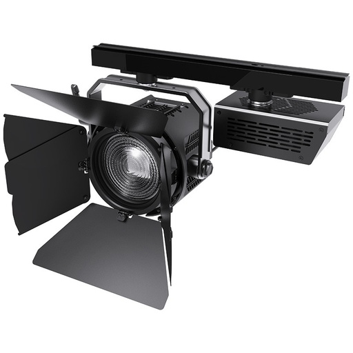 [FLXP5F-CLR-BK-TOX-PSP] Fiilex - P5F Fresnel Light (175W / 12°-55°) Noir pour rail