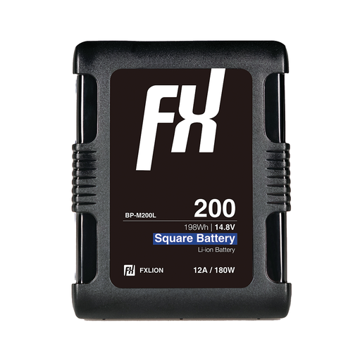 [BP-M200L] Fxlion - Cool Blue Smart Square Battery - 14.8V / 198Wh V-Mount Battery