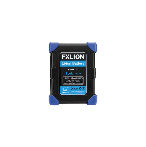 [BP-M210] Fxlion - Shockproof 210Wh V-Mount battery 15A, 4xD-tap