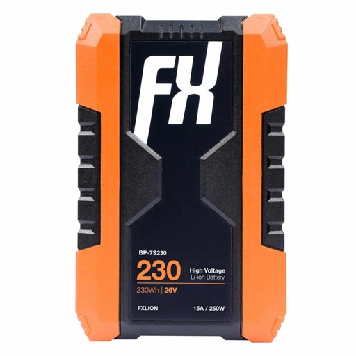 [BP-7S230] Fxlion - 26V V-Mount battery, 230WH | high current battery