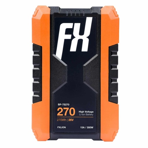 [BP-7S270] Fxlion - Batterie V-Mount 26V 270WH | Forte capacité de décharge