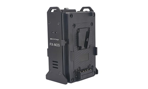 [FX-M2S] Fxlion - Chargeur V-Mount MINI 2 canaux