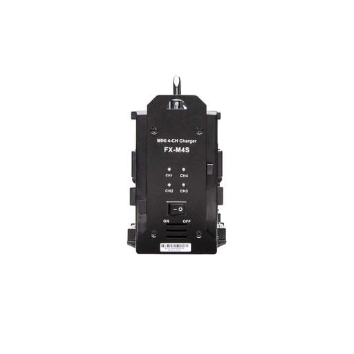 [FX-M4S] Fxlion - MINI 4-ch V-Mount charger, Charging output :16.8V/2A*4 