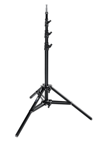 [A0025B] Avenger - Pied Baby 25 noir, 250cm, sections réglables en alu.