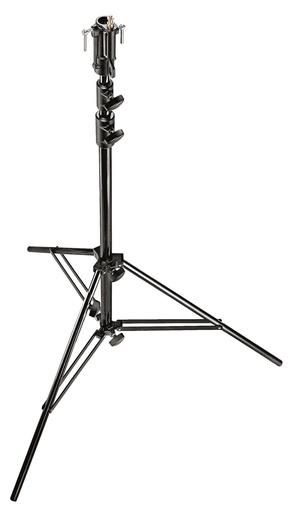 [007BSU] Manfrotto - Black Chrome Plated 3-Section Steel Stand